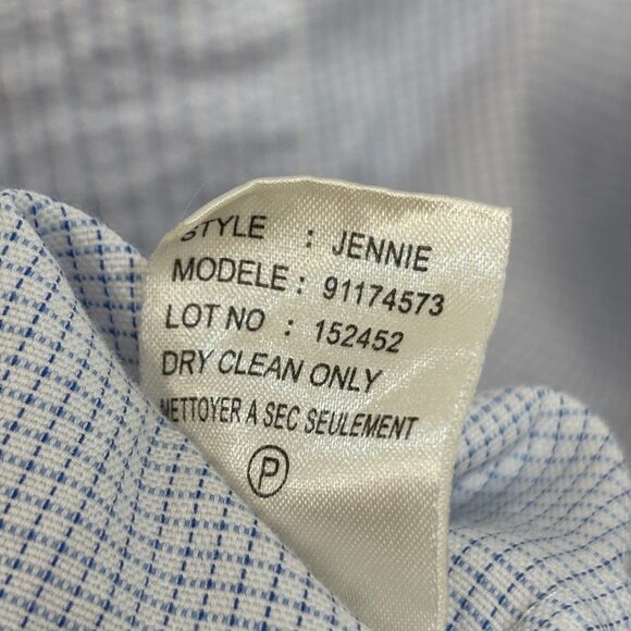 Theory Women Long Sleeve Jennie Button Shirt Top Blouse Size Large C064 -18 - Picture 8 of 16